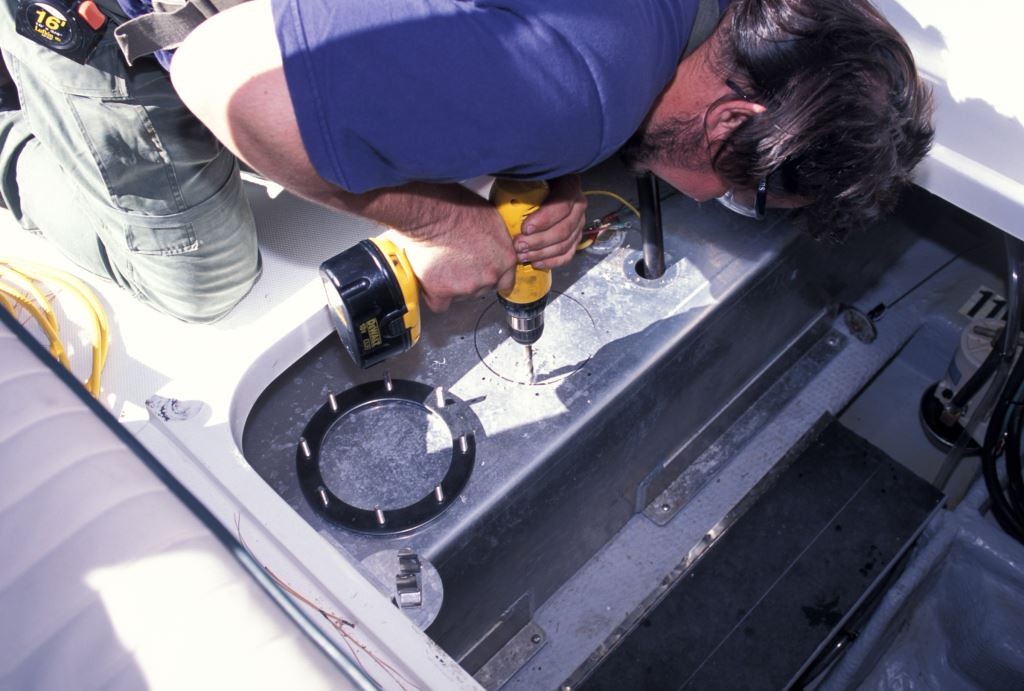 cleaning diesel fuel tank sailboat